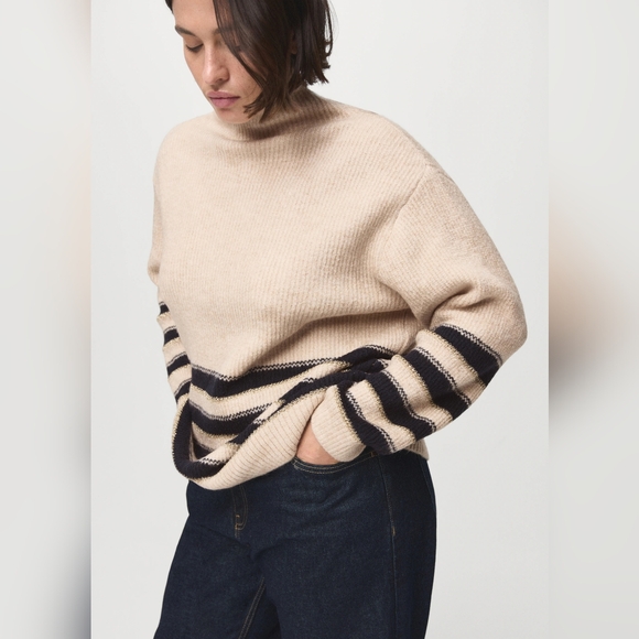 MANGO Perkins Neck Sweater - Picture 3 of 6